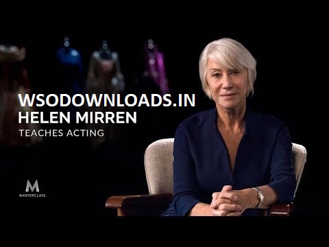 MasterClass-Helen-Mirren-Teaches-Acting-Download