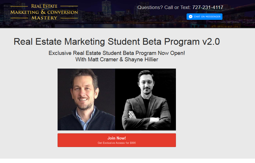 Matt-Cramer-Shayne-Hillier-Real-Estate-Marketing-Student-Beta-Program-v2.0-Download