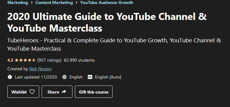 2020-Ultimate-Guide-to-YouTube-Channel-YouTube-Masterclass-Free-Download