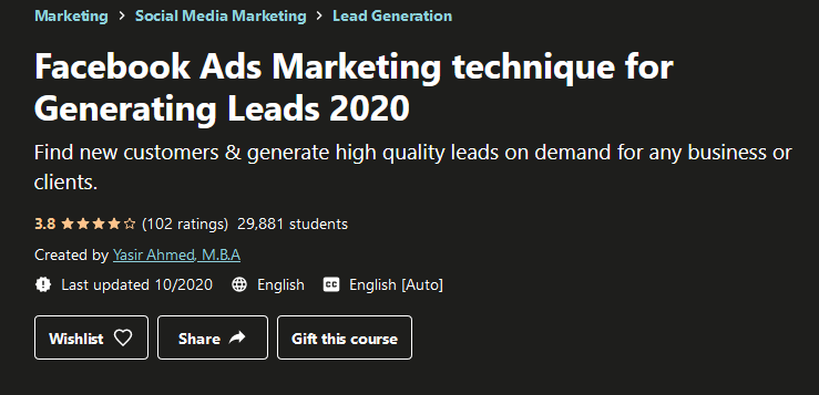 Facebook-Ads-Marketing-Technique-For-Generating-Leads-2020-Free-Download