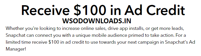 SnapChat-100-Ads-coupon-for-US-and-CANADA-Download