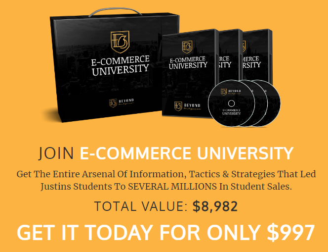 Justin Woll ecommerce university free download