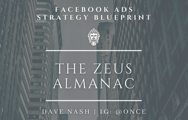 Dave Nash the zeus almanac facebook ads guide free download