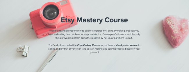 Nancy Badillo Etsy Mastery course free download
