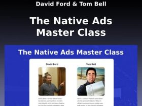 David Ford tom bell the native ads masterclass free download