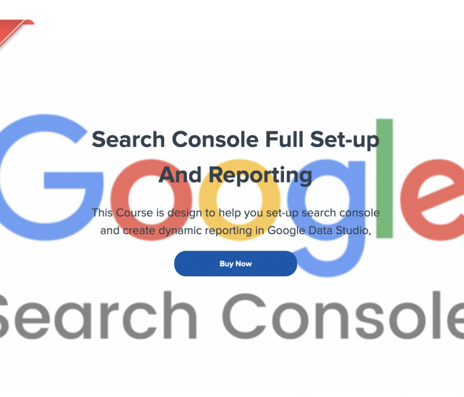 Paul Lovell Search console full setup and reporting free download
