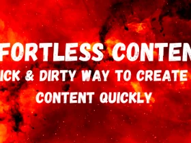 Ryan Booth effortless content the quick dirty way to create free download