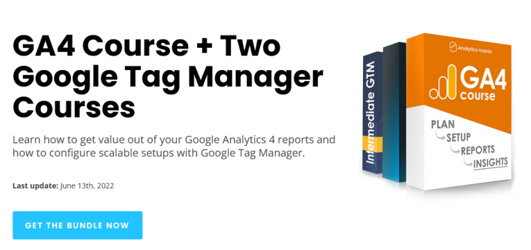 Julius Fedorovicius – GA4 Course + Two Google Tag Manager Courses Bundle Free Download