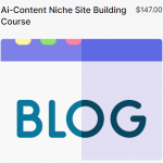 Ai-Content Niche Site Building Course Download