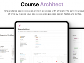 Course Architect – Ultimate Course Creation System for Notion Download