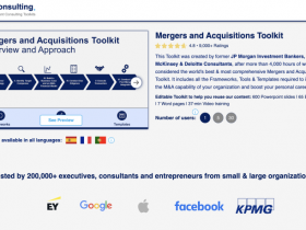 Domont Consulting – Mergers and Acquisitions Toolkit Download