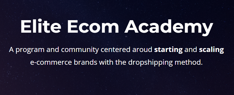 Elite Ecom Academy – Facebook Unlocked Blueprint Download