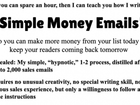 John Bejakovic – Simple Money Email Download