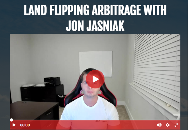 Jon Jasniak – Land Flipping Arbitrage + Land 101 Course Download
