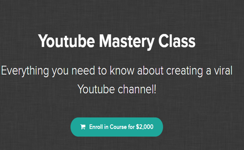 Kody White – Youtube Mastery Class – $100