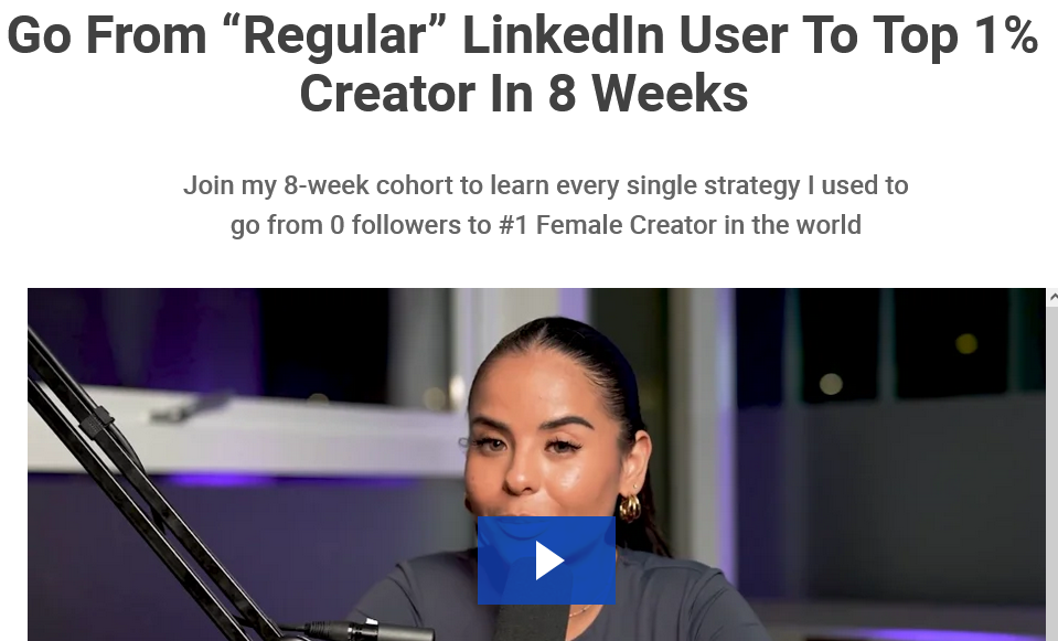 Lara Acosta – Literally LinkedIn (Cohort 1) Download