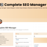 Notion For SEO – Complete SEO Manager For Notion Download