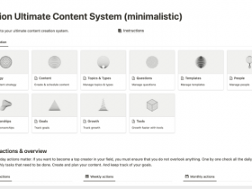 NotionWay – Notion Ultimate Content System (aesthethic) & (minimalistic) Download