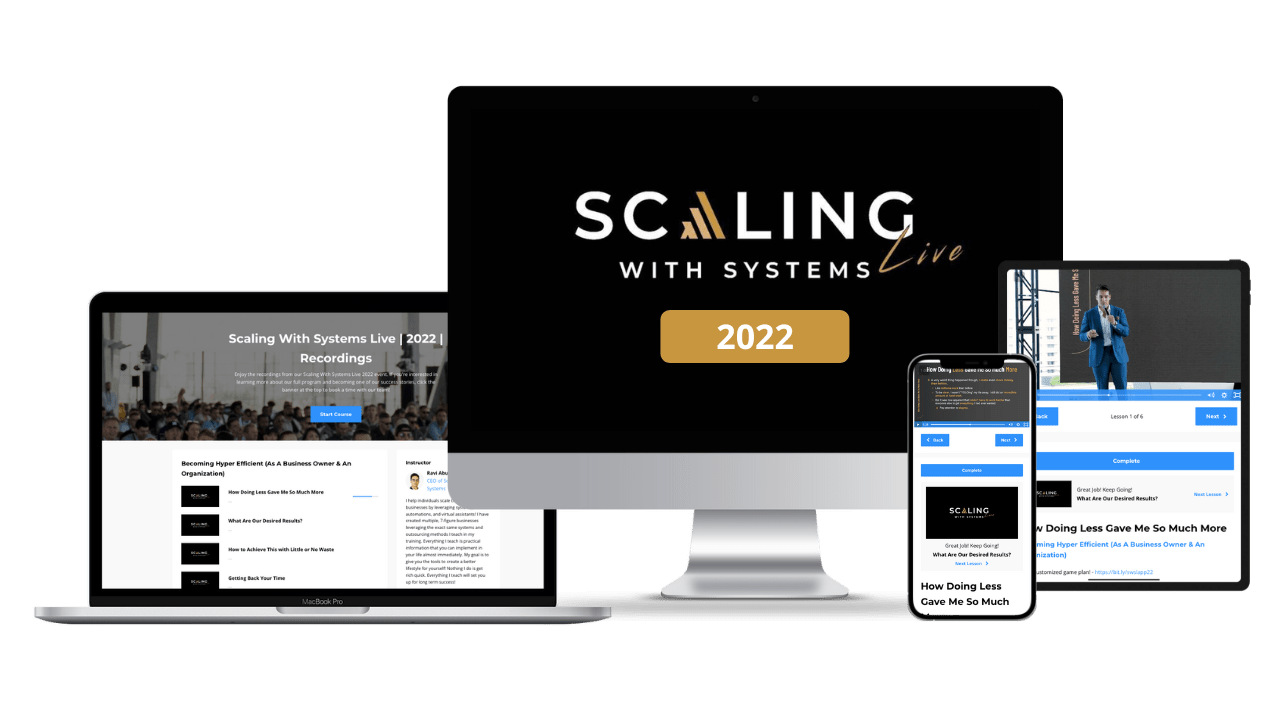 Ravi Abuvala – Scaling With Systems Live Recordings 2022 Download
