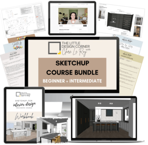 Clare Le Roy – SketchUp Beginner + Intermediate Course Bundle Download