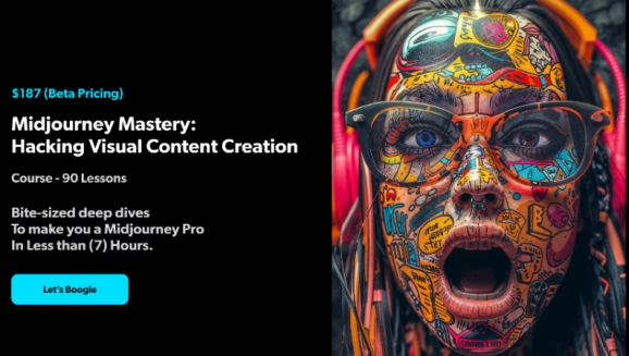 Midjourney Mastery – Hacking Visual Content Creation [Video Course] Download