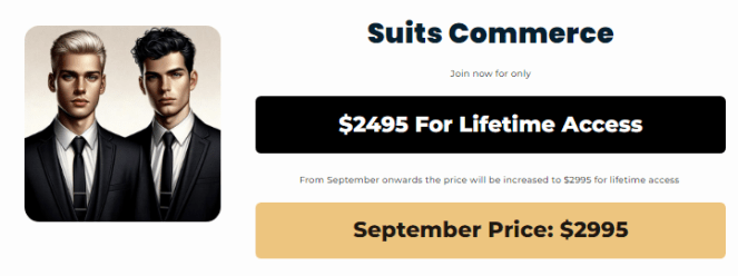 Suits Commerce – Learn Dropshipping from 8 Figure Studs Download