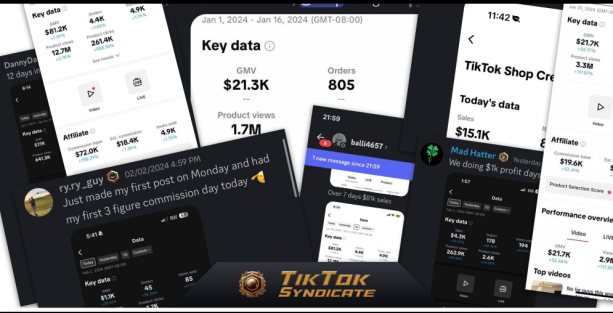 TikTok Syndicate – The Ultimate Guide to Paying Your Bills With TikTok Shop Download